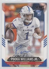 2021 Score Rookies Signatures Pooka Williams Jr #378 Auto 00jz