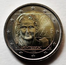 2020 Italy 2 Euro Maria Montessori