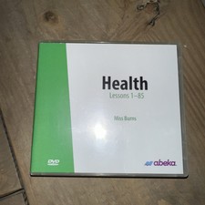 Abeka Health videos DVDs. Lessons 1-68