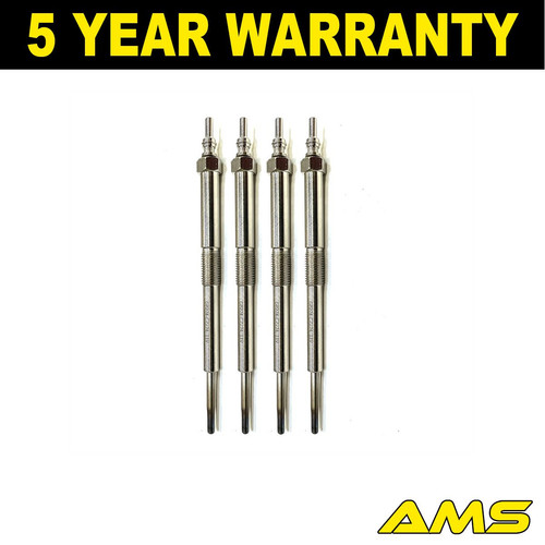Fits Honda CR-V 2005- Accord 2004-2008 FR-V 2005- 2.2 D TDi 4x Glow Plugs AMS - Picture 1 of 8