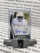 2022 SAGE Deon Mcintosh Auto #A-DM WSU Cougars