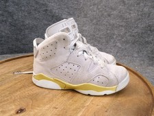 Nike Air Jordan 6 Retro Pure Platinum/Glacier Blue Kids PS Size 12C HF0413-074