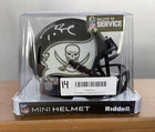 Tom Brady Tampa Bay Buccaneers Signed Riddell 2022 Salute To Service Mini Helmet