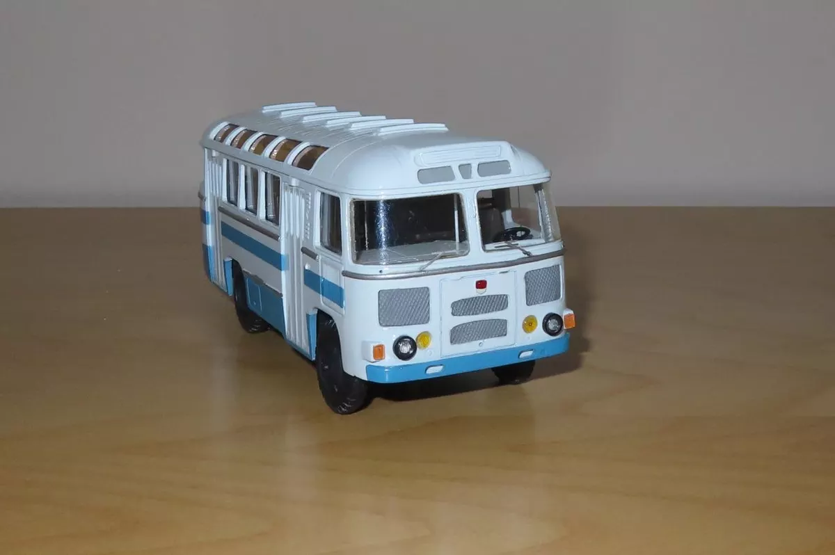 1:43 união soviética lenda ônibus Ikarus-260.06 modelo fundido