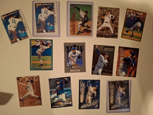 Hideo Nomo 90’s & 00’s - 27 Card Lot (inserts/rookies)