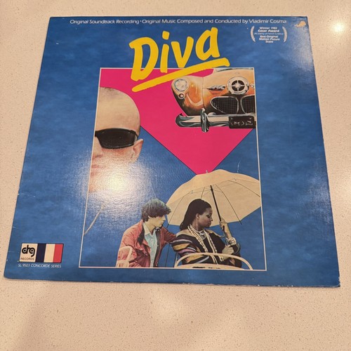 1982 DRG Records DIVA original soundtrack FRENCH IMPORT super clean LP