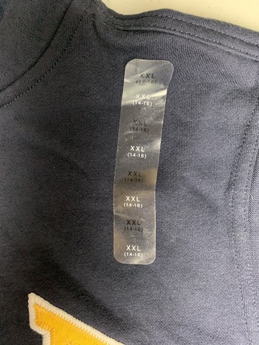 Brand New Gap Hoodie Kids Size XXL 14/16 Blue Pullover Sweater NWT - Picture 2 of 9