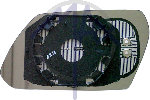 Espejo Retrovisor De Vetro Ford Mondeo 2001 A 2004 Derecho Térmico Con Placa