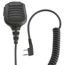 Hand Speaker Mic Waterproof for Handheld Radios for Rugged Baofeng Kenwood HYT