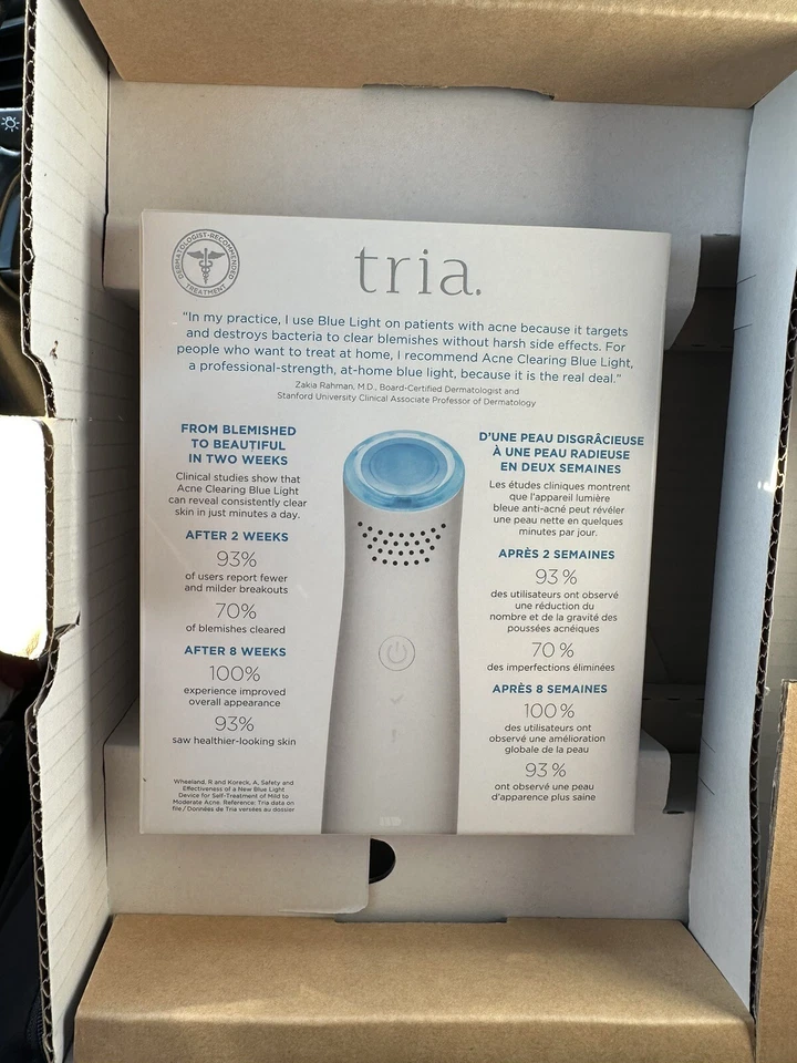 Tría Positively Clear Acné Clearing Blue Foto 2 de 2