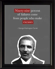 George Washington Carver Ninety Nine Poster Print Picture or Framed Wall Art