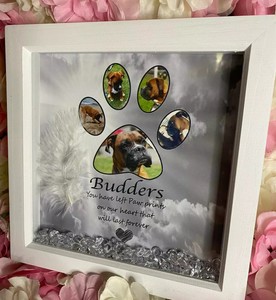 dog memory photo frames
