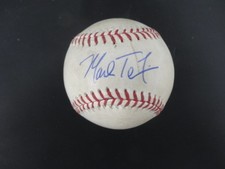 Mark Teixeira Signed 2015 Game Used Baseball Autograph Auto Steiner