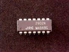 NJM2902N - JRC  Quad Single Supply Op Amp (DIP-14) JRC2902N GENUINE
