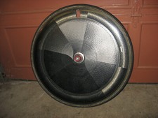 Zipp Carbon REAR DISC tubular RACE WHEEL w/ tire Zipp rim brake pads TRIATHLON