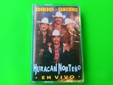 Huracan Norte o En Vivo Cassette Sellado Corridos