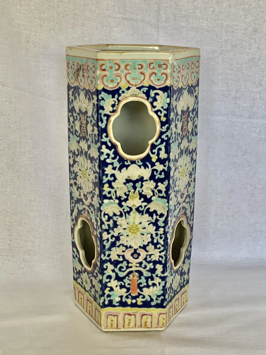 蓝色1800-1849 中国古董花瓶| eBay