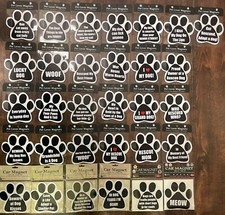 Pet LOVERS Magnets, Car/Truck/Refrigerator/Locker Magnet, CHOOSE Style