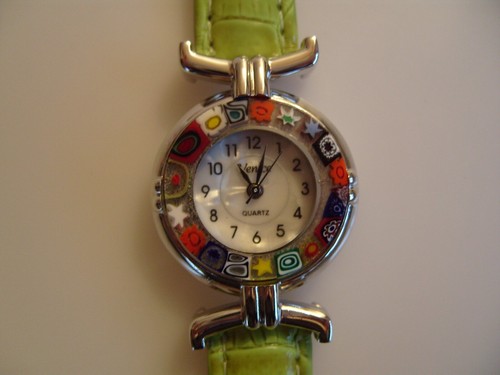 Muranoglas Damenuhr, Murano Glas Trend Mode Uhr, Schmuck Damen Uhr bunt NEU TOP - Picture 49 of 102
