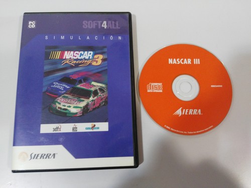 coffret jeu pc cdrom big box nascar racing sierra originals courses auto
