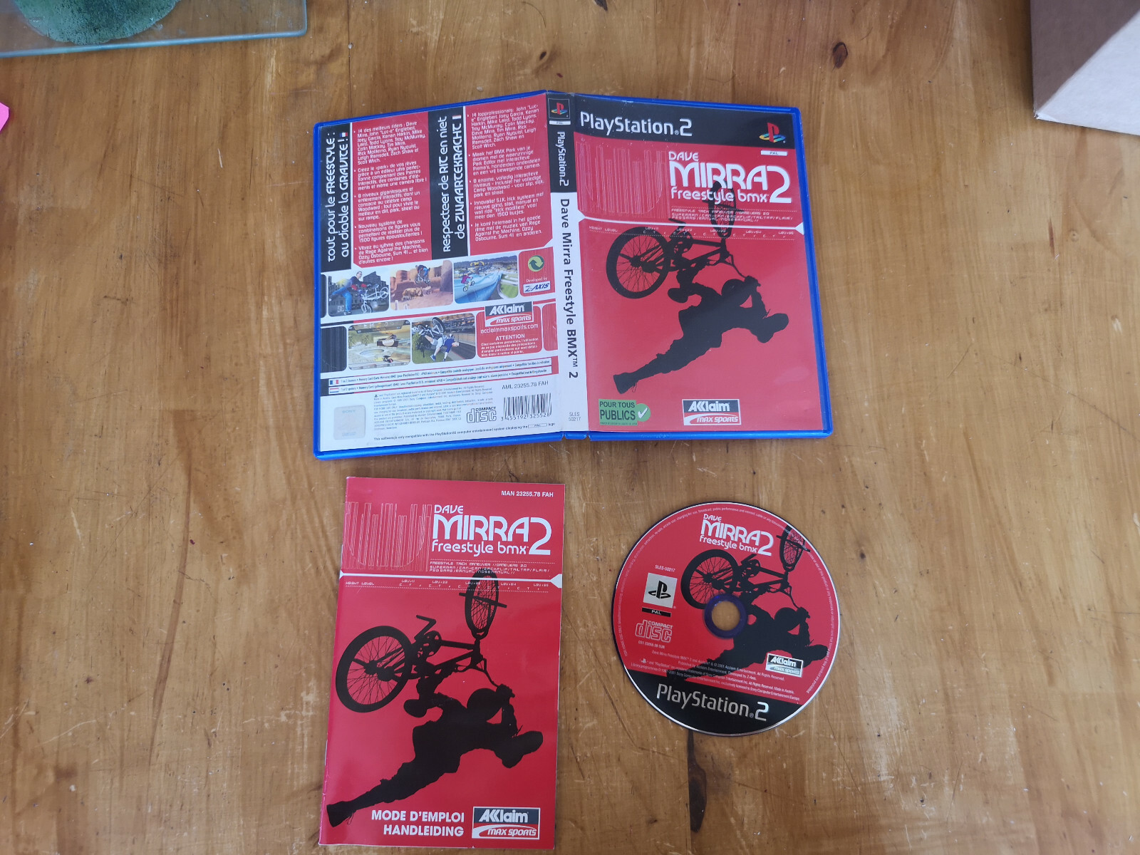 Dave Mirra Freestyle BMX 2 - CIB - PAL SONY - PS2 - PLAYSTATION 2