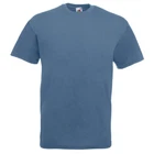 Fruit Of The Loom Unisex T-Shirt TShirt TeeShirt STEEL BLUE x 3 Large