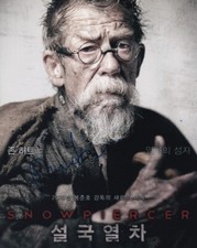 JOHN HURT signed autograph 20x25cm SNOWPIERCER in person autograph COA
