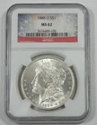 1888-O Morgan Dollar CERTIFIED NGC MS 62 Silver Dollar