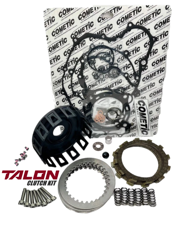 YFZ450 Billet Clutch Basket Clutch Kit Bearings Cometic Performance Upgrade Kit - Image 2 of 4