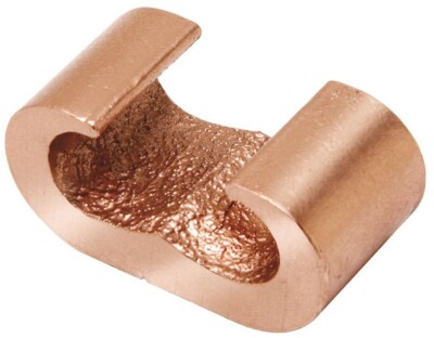 Burndy YGHC29C26, 3/0 AWG - 250 KCMIL Run, 7 - 2/0 AWG Tap, C Tap Connector, 1pc