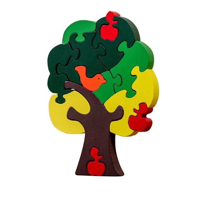 Wooden Jigsaw Puzzle for Toddlers Kids 
