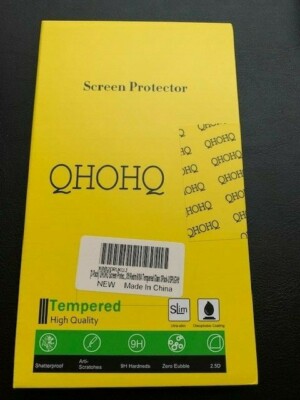 QHOHQ Screen Protector for Xiaomi Redmi 8/8A [9H Hardness] HD Transpare [3-Pack]