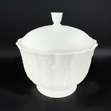 Mid Century Kaiser Candy Bowl Manfred Frey Covered Dish Bowl Porcelain W Sticker