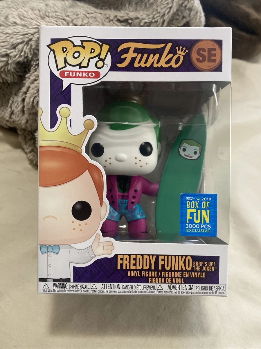 Funko Pop Freddy Funko Surf's Up! The Joker Box of Fun Limited Edition 3000  PCS