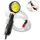 Tire Inflator Kit with Pressure Gauge, 0-60psi for Cars/Trucks/SUVs/RVs/Trailers