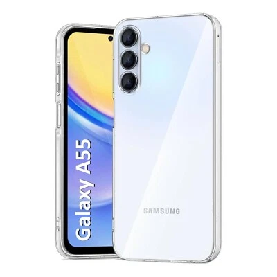 For Samsung Galaxy A16 A15 A14 A55 A35 A34 Shockproof Silicone Phone Case Cover