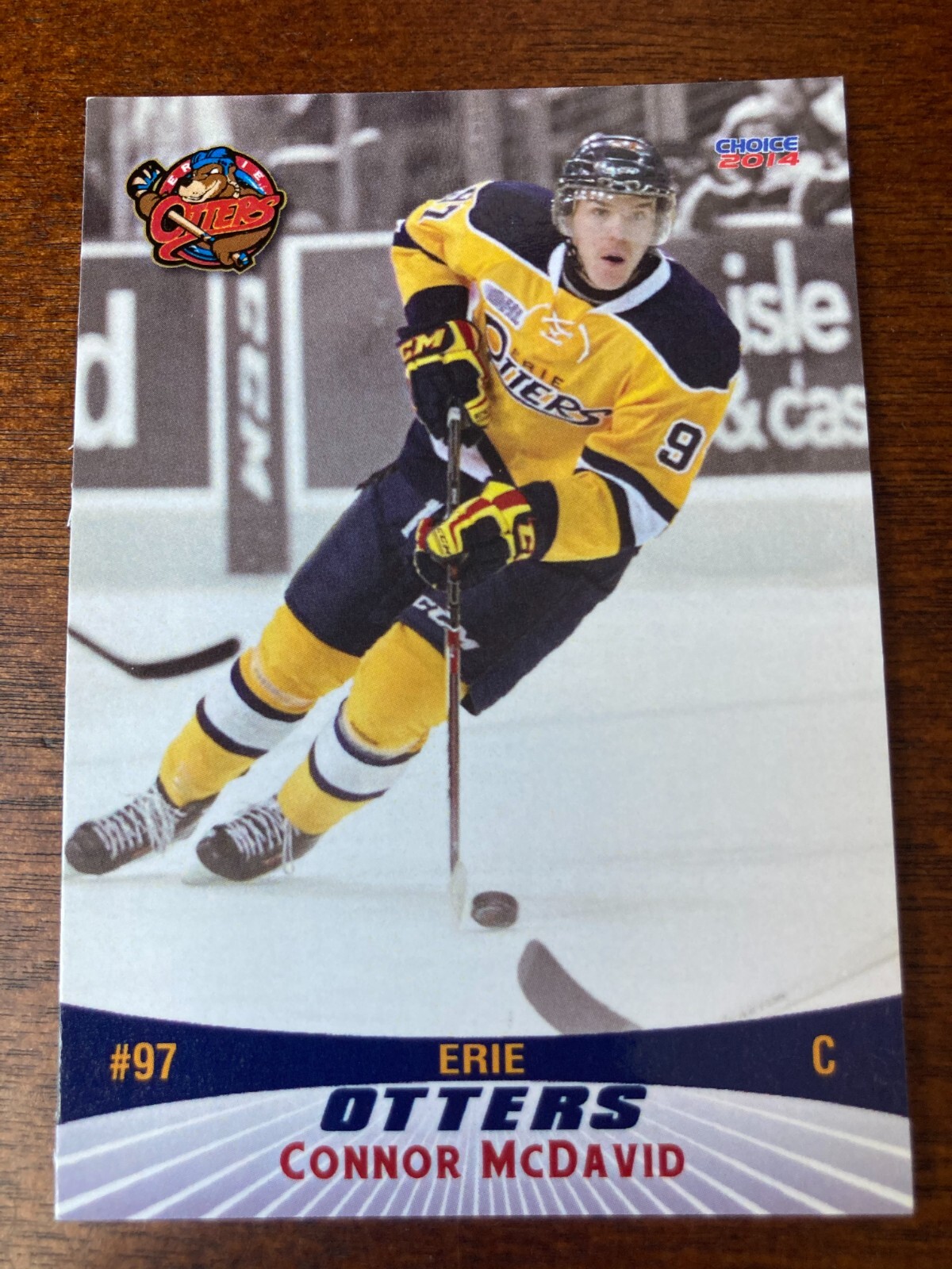 2013-14 Erie Otters Connor McDavid OHL Rookie Rare