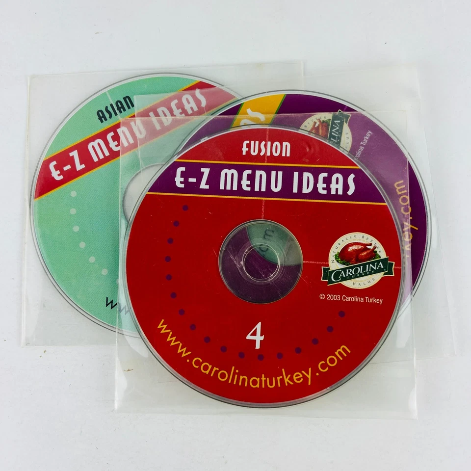 Carolina Turkey E-Z Menu Ideas 4 CD Set - Image 2 of 2
