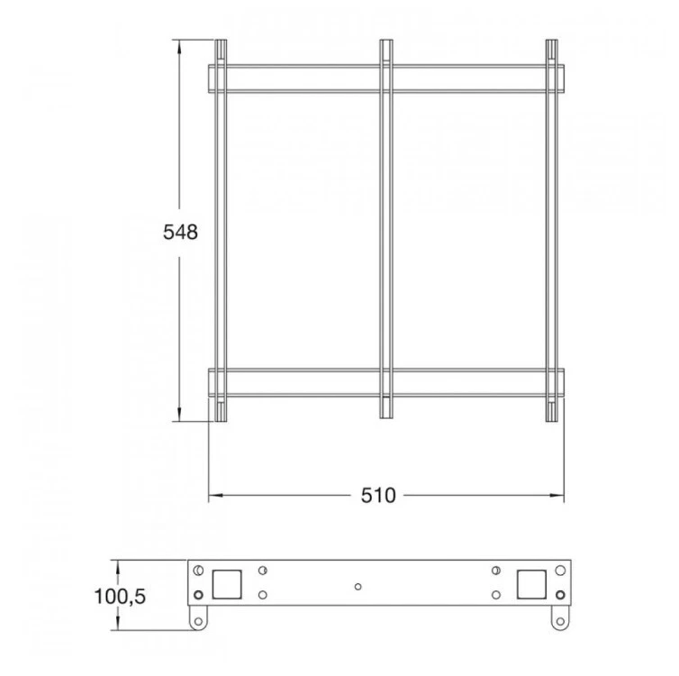 NEW Audiophony HL-BUMPER FLYBAR FOR PROFESSIONAL LINE ARRAY DJ - Imagen 2 de 3
