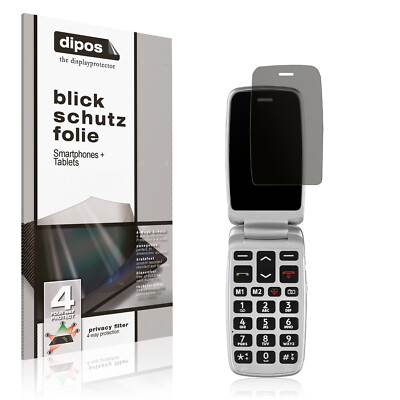 Blickschutzfolie für Doro Primo 360014 matt Schutzfolie Folie Display Schutz