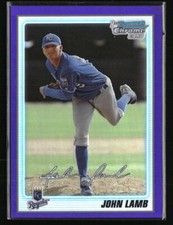 John Lamb 2010 Bowman Purple  Refractor #BCP57 /999 Baseball Card