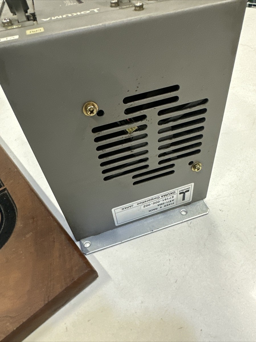 OKUMA E7191-00U-002 4 RACK BP7A112A-ENG R131A Uses Tested And