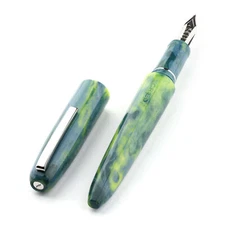 Scribo Piuma Fountain Pen in Sinestesia Diamondcast 14kt Flexible FINE Nib