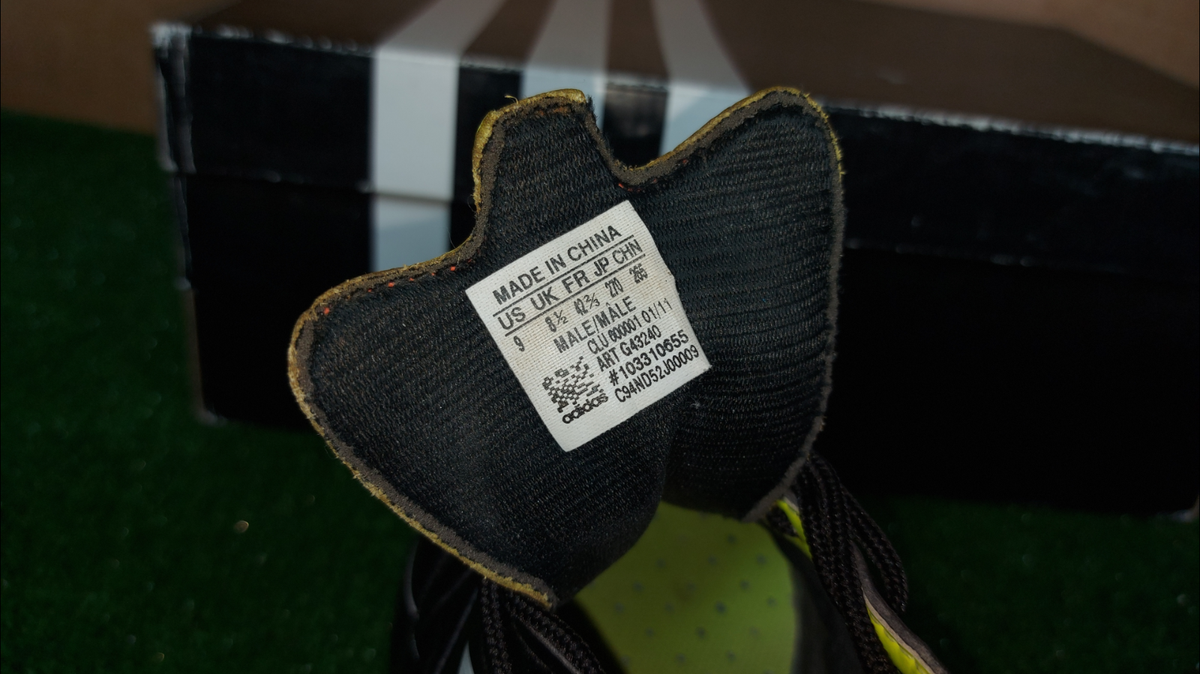 Adidas F50 Adizero SG Leather G43240 Black RARE boots mens