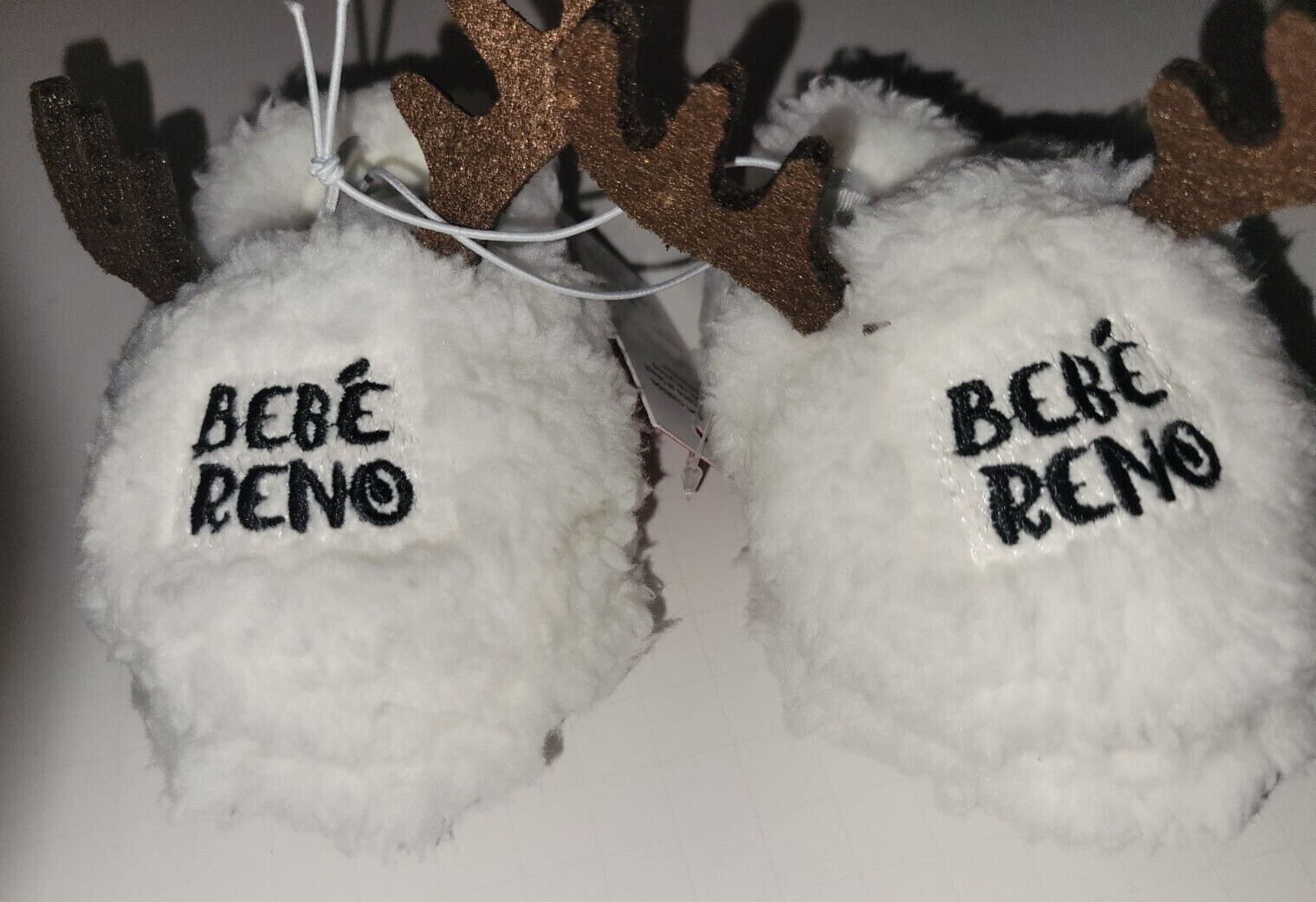 SAOLA Pantofole neonato unisex spagnole Bebe Reno casa renna suola morbida 0 3 3 6 6 9M