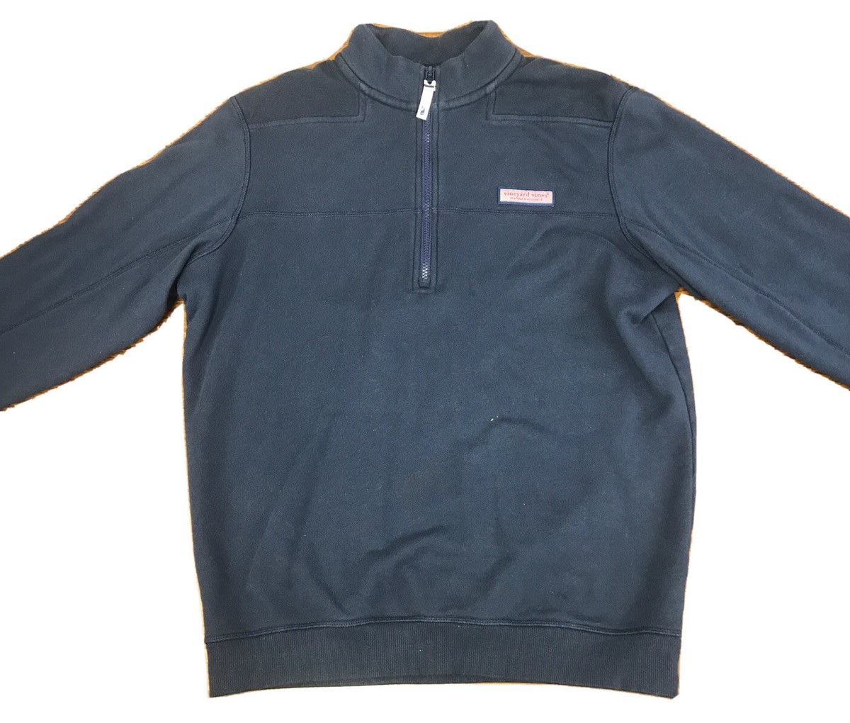 24㎝　ヒーリーズ Big + Tall | Vineyard Vines Brenton Stripe Saltwater 1/4-Zip