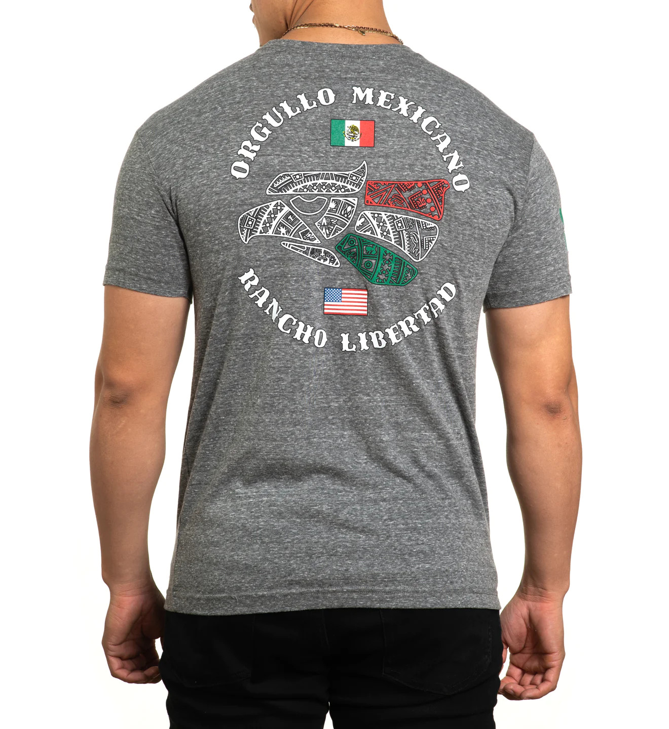 Мужская футболка Freedom Ranch Orgullo Mexicano