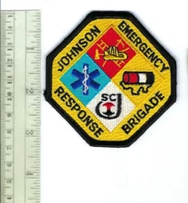 SC Johnson Emergency Response Brigade in Mt. Pleasant, WI Wisconsin patch - NEW!