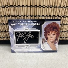 2023 Black Diamond James Bond Sparkling Jill St. John, Tiffany Case Autograph