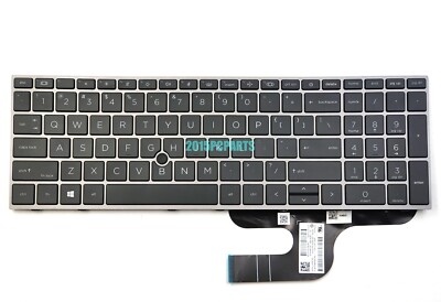 New for HP Zbook Fury 15 G7 G8 US Backlit Keyboard w/ Pointer